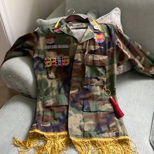 Camo custom jacket